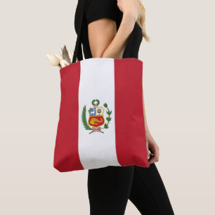 Peru-Flagge Tasche