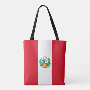 Peru-Flagge Tasche
