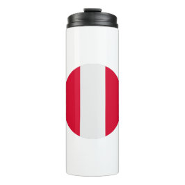 Peru-Flagge Thermosbecher