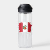 Peru-Flagge Trinkflasche (Rückseite)