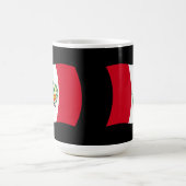 Peru-Flaggen-Tasse Kaffeetasse (Mittel)