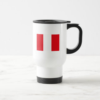 Peru-Flaggen-Tasse Reisebecher