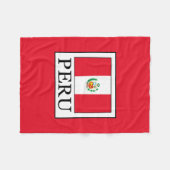 Peru Fleecedecke (Vorderseite (Horizontal))