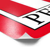 Peru Fotodruck (Ecke)