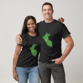 Peru Fußballplatz T-Shirt (Unisex)