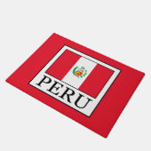 Peru Fußmatte (Schrägansicht)