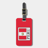 Peru Gepäckanhänger (Vorderseite vertikal)