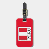 Peru Gepäckanhänger (Vorderseite vertikal)