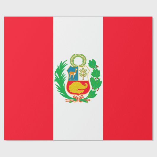 Peru Geschenkpapier (Flach)