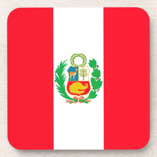 Peru Getränkeuntersetzer (Vorderseite)