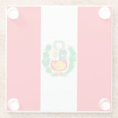 Peru Glasuntersetzer (Rückseite)