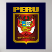 "Peru Gold"-Plakate und -Prints Poster (Vorne)