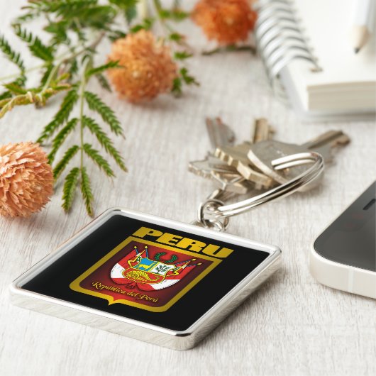 "Peru Gold" Schlüsselanhänger (Seite)