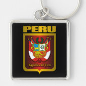 "Peru Gold" Schlüsselanhänger (Vorne)
