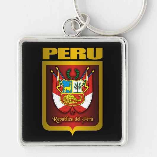 "Peru Gold" Schlüsselanhänger (Vorne)