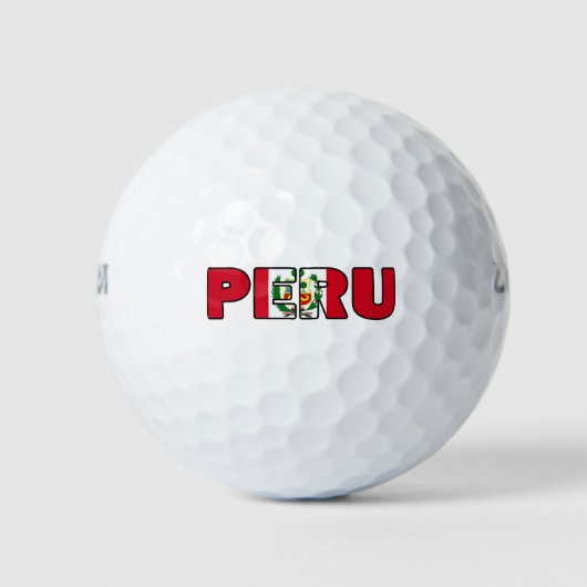 Peru Golfball (Vorderseite)