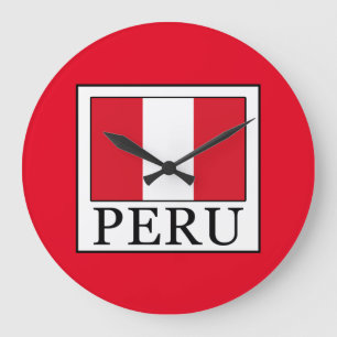 Peru Große Wanduhr