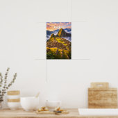 Peru Illustration Reise Kunst Vintage Poster (Küche)