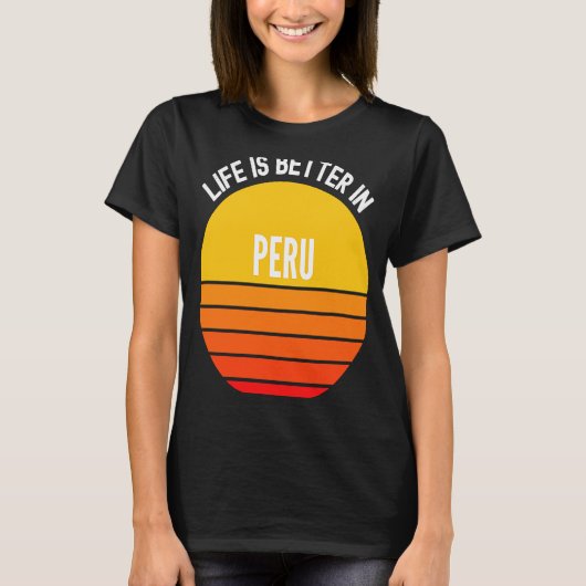 Peru in Peru T-Shirt (Vorderseite)