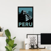 peru inci südamerika art Deko Retroposter (Heimbüro)