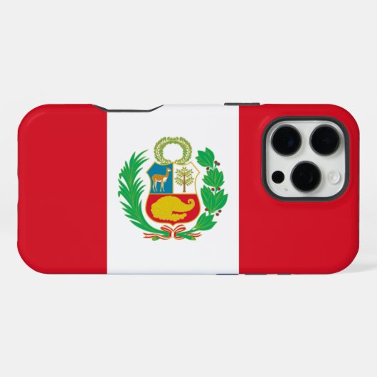 Peru iPhone Hülle (Rückseite (Horizontal))