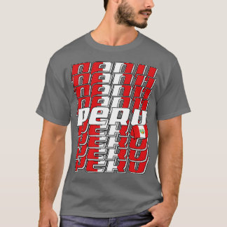 Peru Kaskade Text 3 T-Shirt