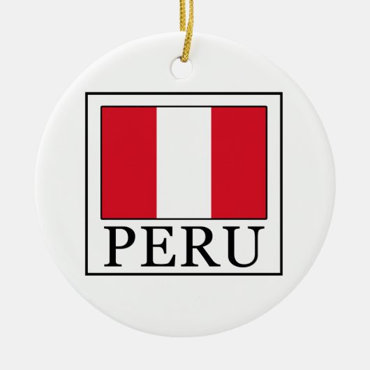Peru Keramik Ornament (Vorne)
