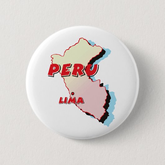 Peru-Knopf Button (Vorderseite)
