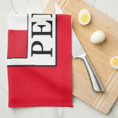 Peru Küchentuch (Viertel Falte)