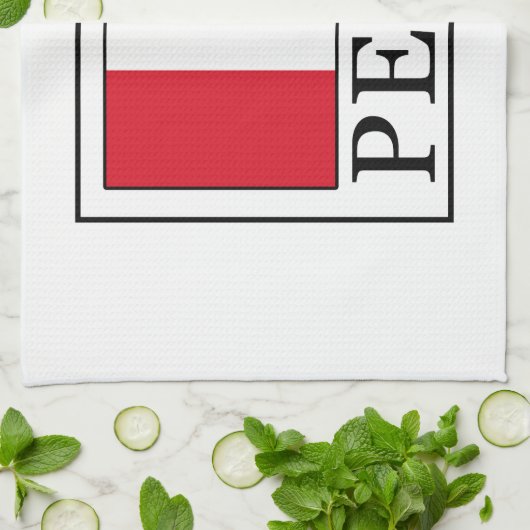 Peru Küchentuch (Gefaltet)