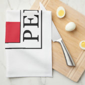 Peru Küchentuch (Viertel Falte)