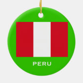 PERU* kundenspezifisches Wappen Keramikornament (Hinten)