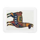 Peru Lama Magnet (Horizontal)