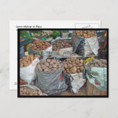 Peru-Land der Kartoffeln Postkarte (Vorne/Hinten)