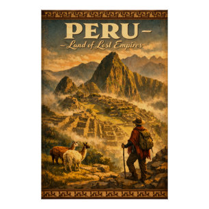 „PERU – Land der verlorenen Imperien Poster