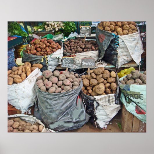 Peru-Land of Potatoes Poster (Vorne)