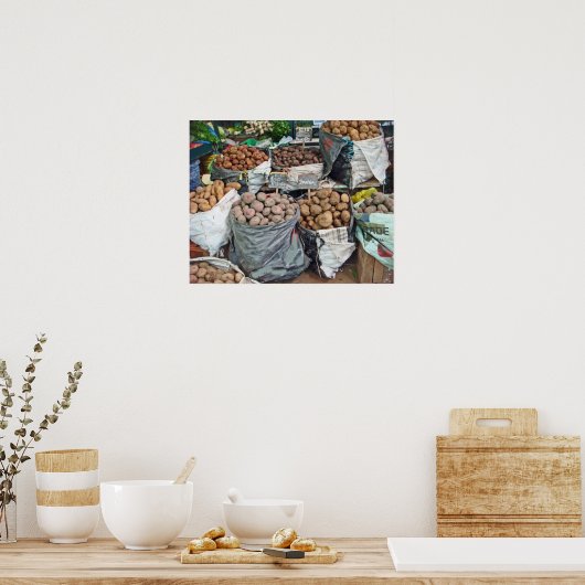 Peru-Land of Potatoes Poster (Küche)