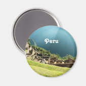 Peru Landschaft Magnet (Vorderseite/Rückseite)