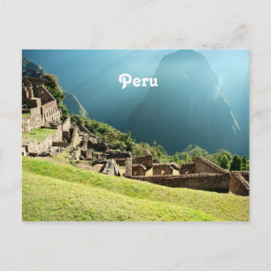 Peru Landschaft Postkarte