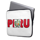 Peru Laptopschutzhülle (Vorderseite Links)