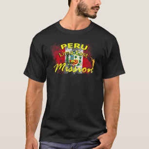 Peru Lima East Mormon LDS Mission Missionsgeschenk T-Shirt