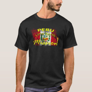 Peru Lima Nord Mormon LDS Mission Missionar Ide T-Shirt