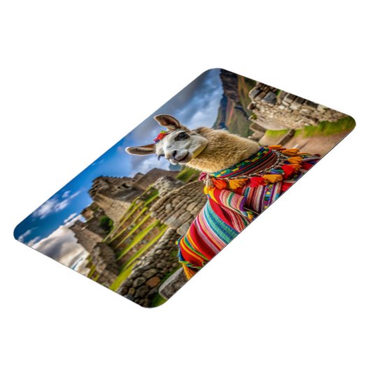 Peru Llama Magnet (Linke Seite)
