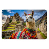 Peru Llama Magnet (Horizontal)