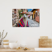 Peru Llama Poster (Küche)