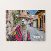Peru Llama Puzzle (Horizontal)