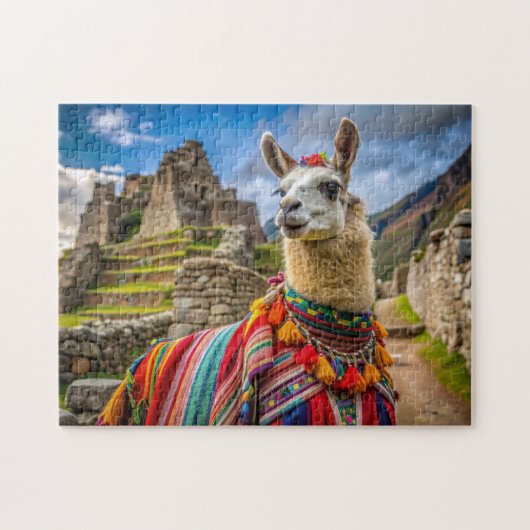 Peru Llama Puzzle (Horizontal)