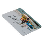 Peru, Los Organos. Fischerboot in Los Organos Magnet (Rechte Seite)