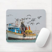Peru, Los Organos. Fischerboot in Los Organos Mousepad (Mit Mouse)