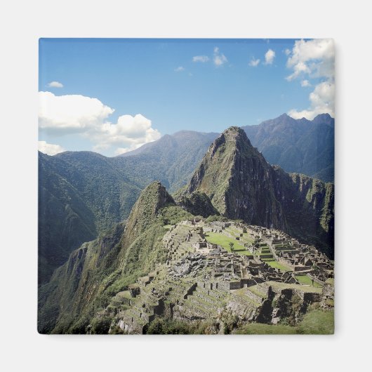 Peru, Machu Picchu, die alte verlorene Stadt 2 Magnet (Vorne)